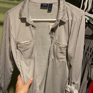 NWT Buckle Button Up